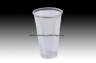 Прозрачна (РЕТ) чаша 20 oz - диаметър ф95 мм (500 мл) - 50 бр
